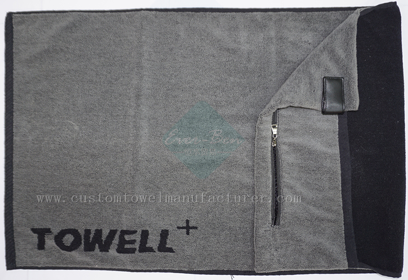 China Custom beach towels with pockets bulk microfiber towel for long hair Heat Transfer Printing Towels Factory